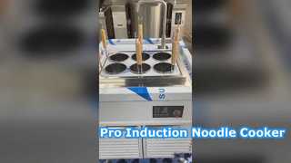 Vloer Western Induction Noodle Cooker met kast